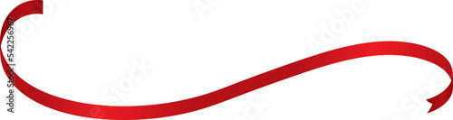 Red Ribbons Vector Set