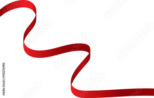 Red Ribbons Vector Set