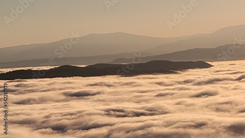 mountaintops in the clouds © Ryan