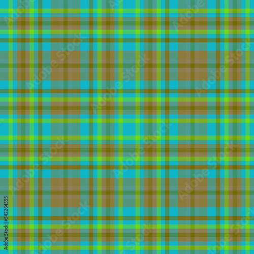 Decorative tartan plaid tiles pattern illustration