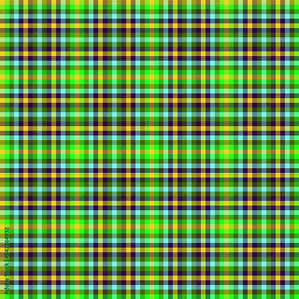 Decorative tartan plaid tiles pattern illustration Decorative tartan plaid tiles pattern illustration