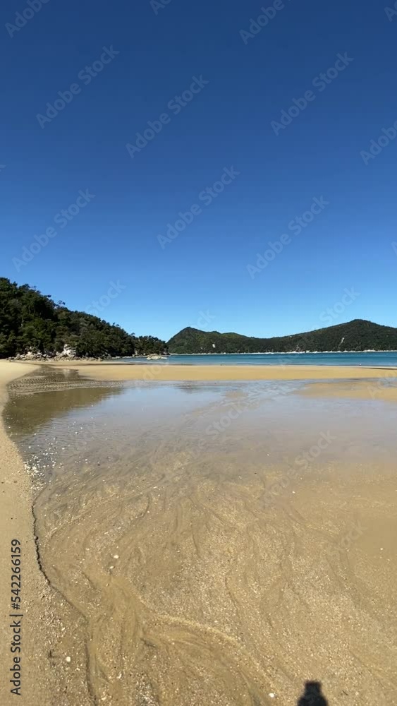 Plage du parc Abel Tasman - Nouvelle Zélande Plage du parc Abel Tasman - Nouvelle Zélande