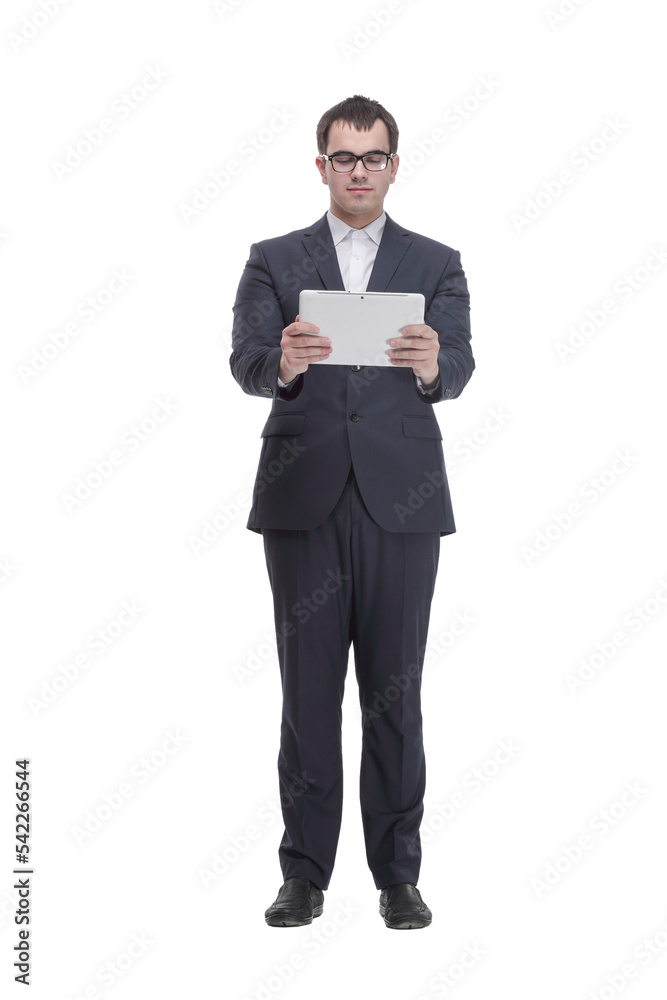 Portrait of smiling young man holding fanned US paper currency Portrait of smiling young man holding fanned US paper currency