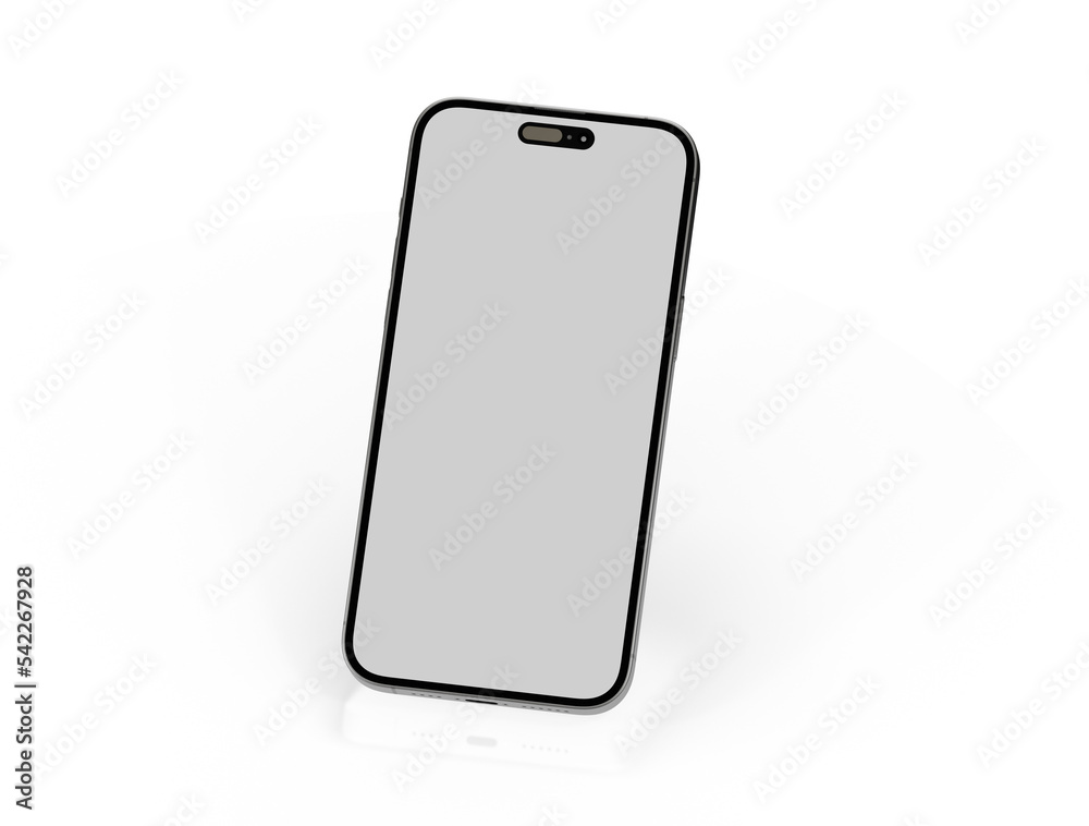 Modern frameless smartphone Mock up Modern frameless smartphone Mock up