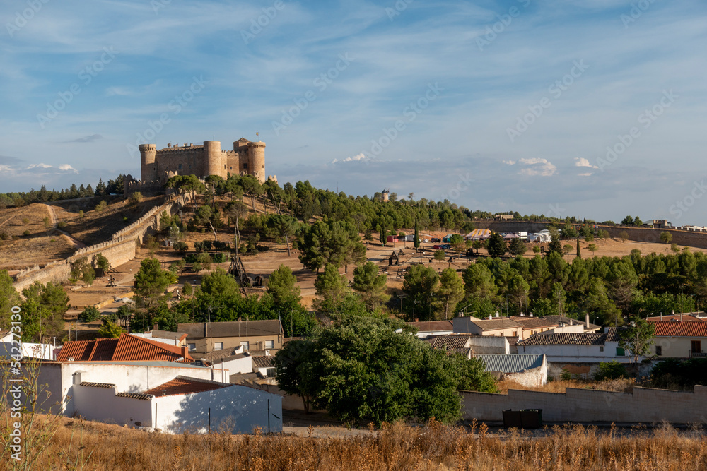 Ciudad medieval de Belmonte con castillo