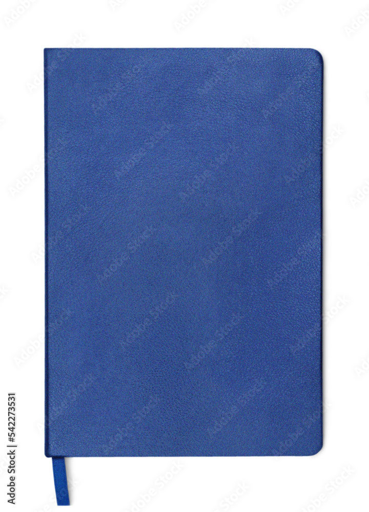 Blank notebook on a white background Blank notebook on a white background