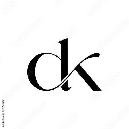 DK background text design - abstract design