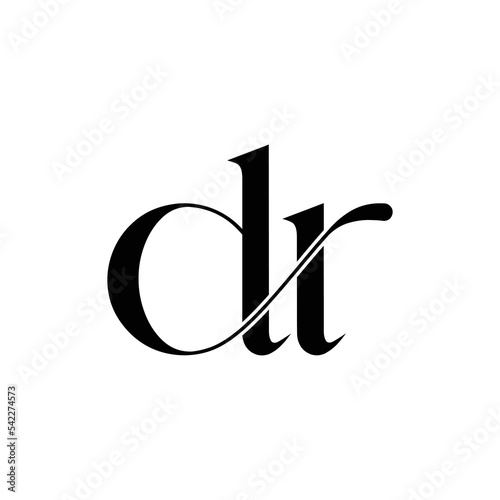DR background text design - Abstract design