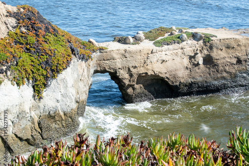 rocky coast of the sea