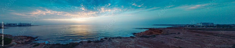 Sunrise Spanish coast 