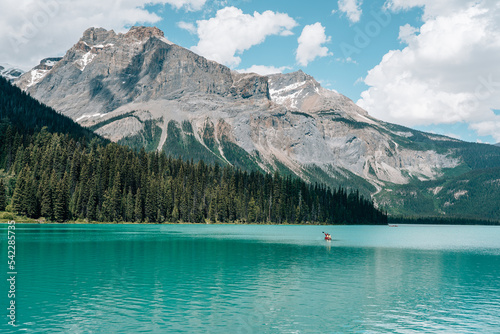 Blue Lake Emerald in the Canadian Rocky Mountains