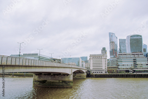 bridge over the river © worm_ flag