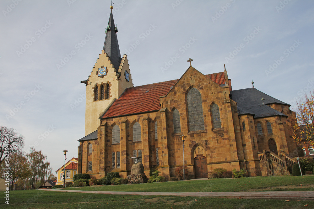 Evangelisch-lutherische Kirche St. Johannes der Täufer in Hilter atw