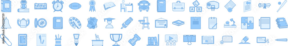 Education icon collections vector design Education icon collections vector design