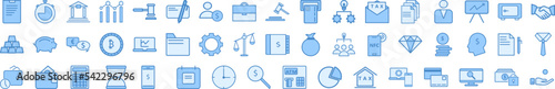 Finance icon collections vector design