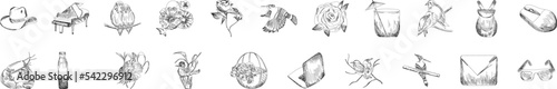 Mix sketch vector design