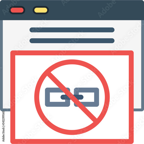 No Follow Icon