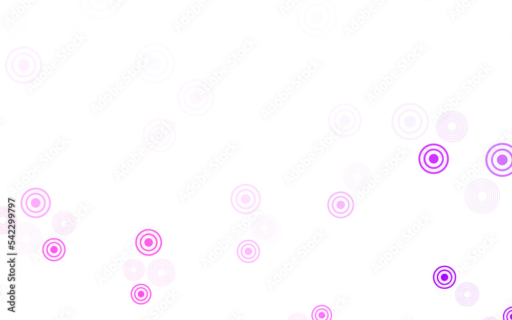Light Purple, Pink vector pattern with spheres. Light Purple, Pink vector pattern with spheres.