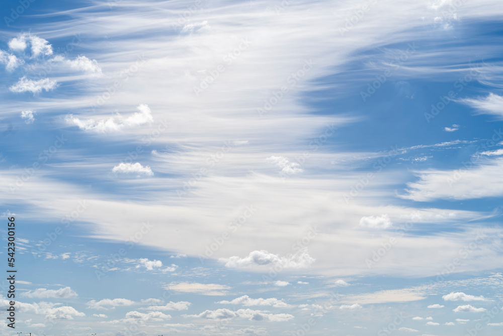 Fototapeta premium Clouds in blue sky