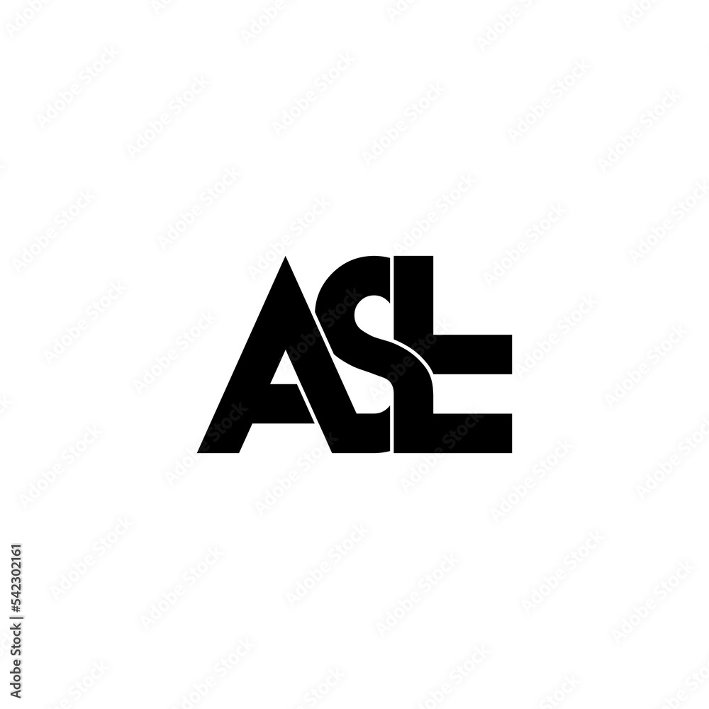 ast letter initial monogram logo design