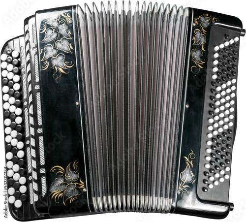 Single Accordion - Isolated photo