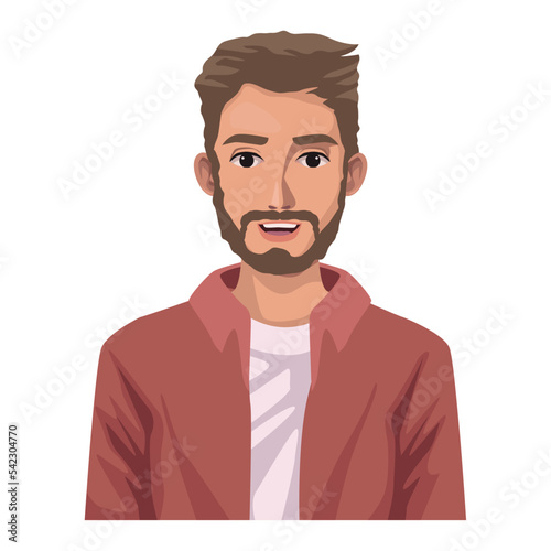 young bearded man