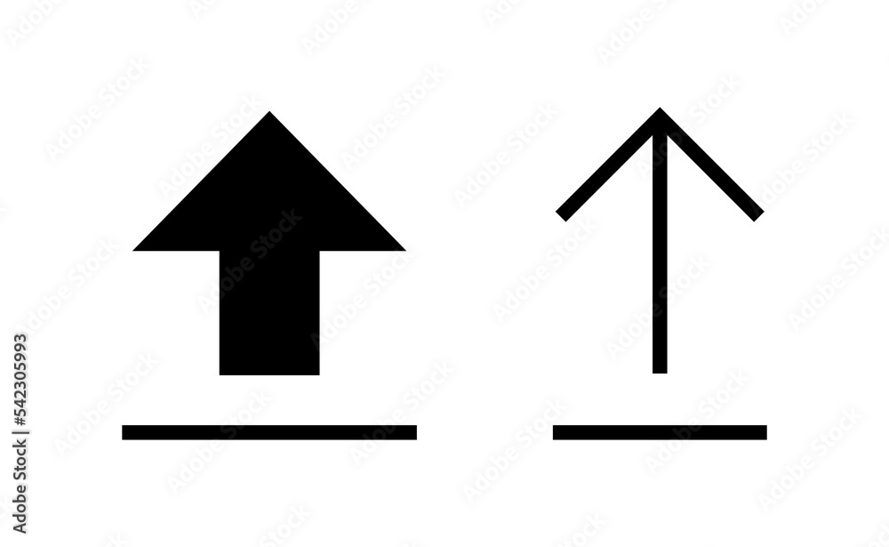 Upload icon vector for web and mobile app. load data sign and symbol Upload icon vector for web and mobile app. load data sign and symbol