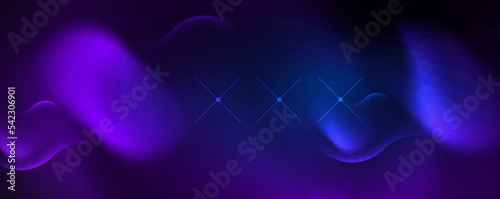 Neon glowing waves  magic energy space light concept  abstract background wallpaper design
