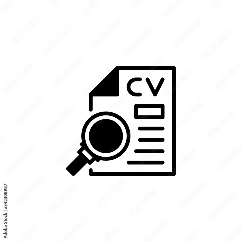 CV review icon CV review icon