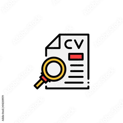 CV review icon