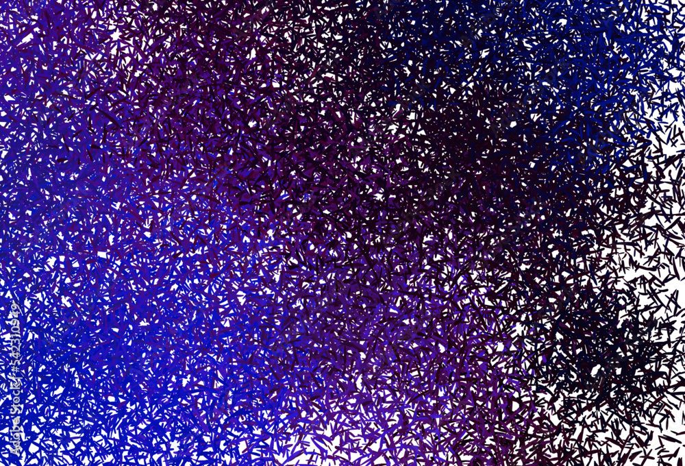 Fototapeta premium Dark Pink, Blue vector background with straight lines.