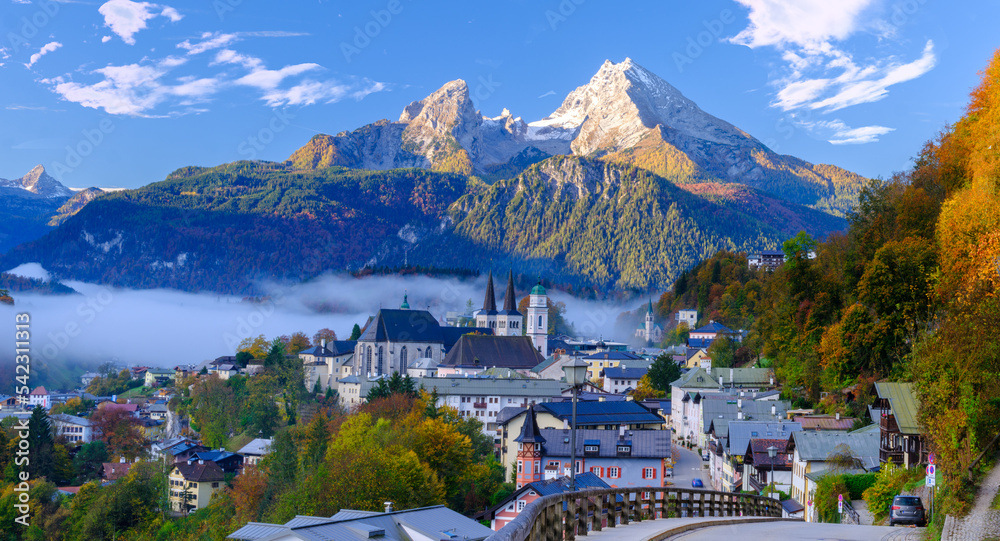 Town in German Alps