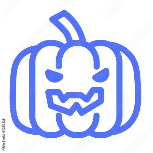 Wallpaper Mural halloween pumpkin vegetable line icon Torontodigital.ca