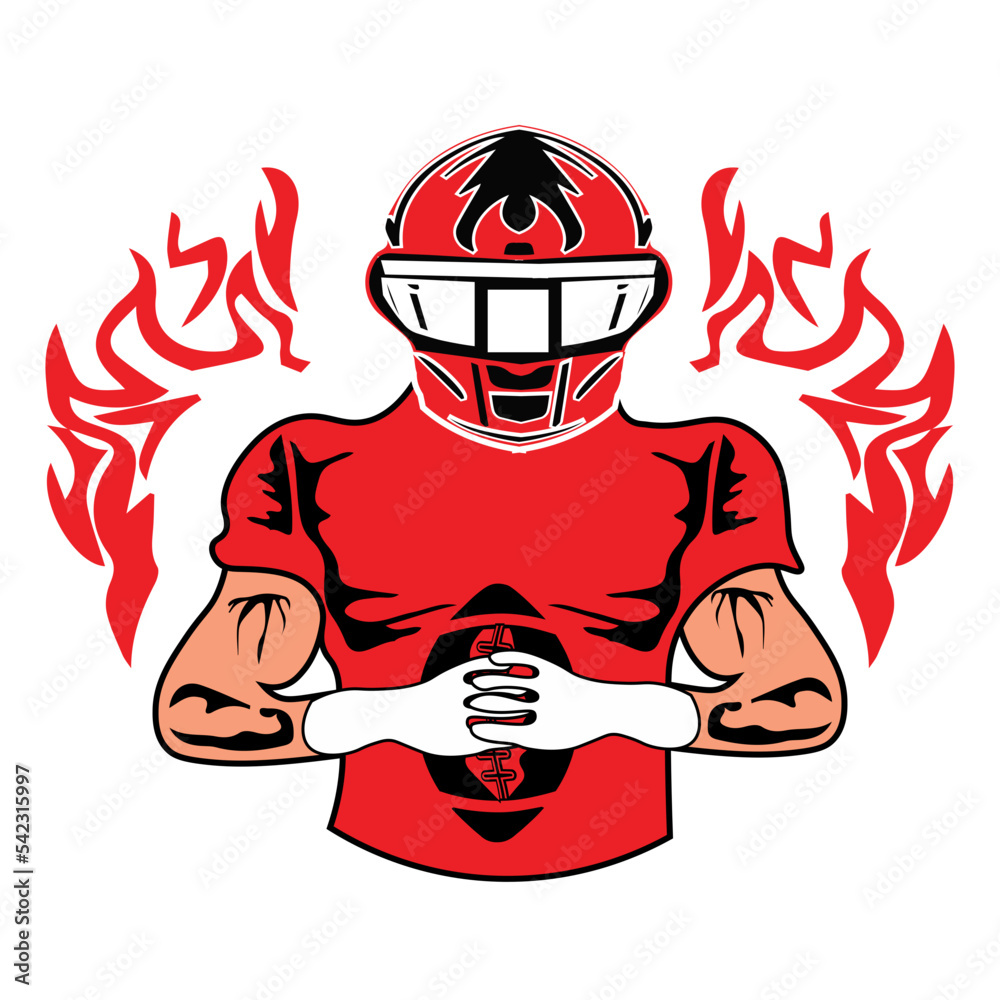 Vetor de football player svg, Football name svg, football svg, football ...