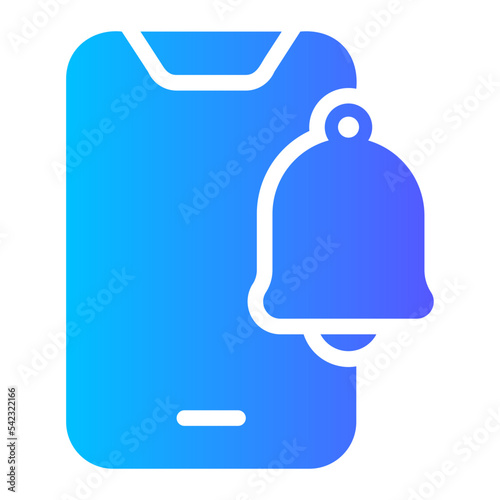 notifications gradient icon