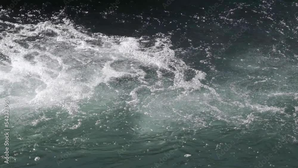 water flowing into the water water flowing into the water