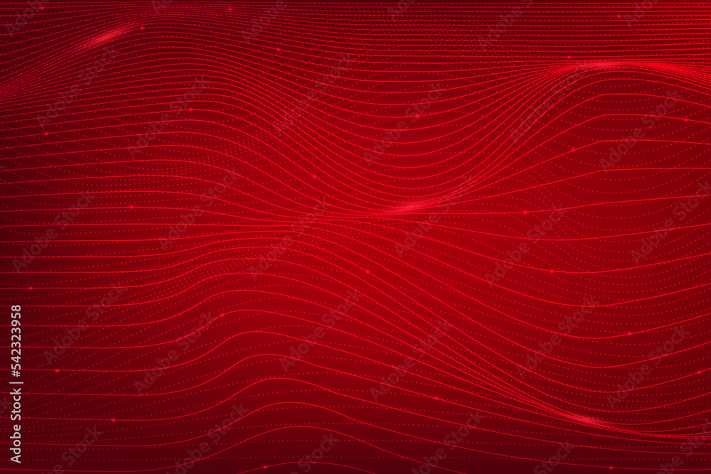 abstract line curve design background, vector illustration