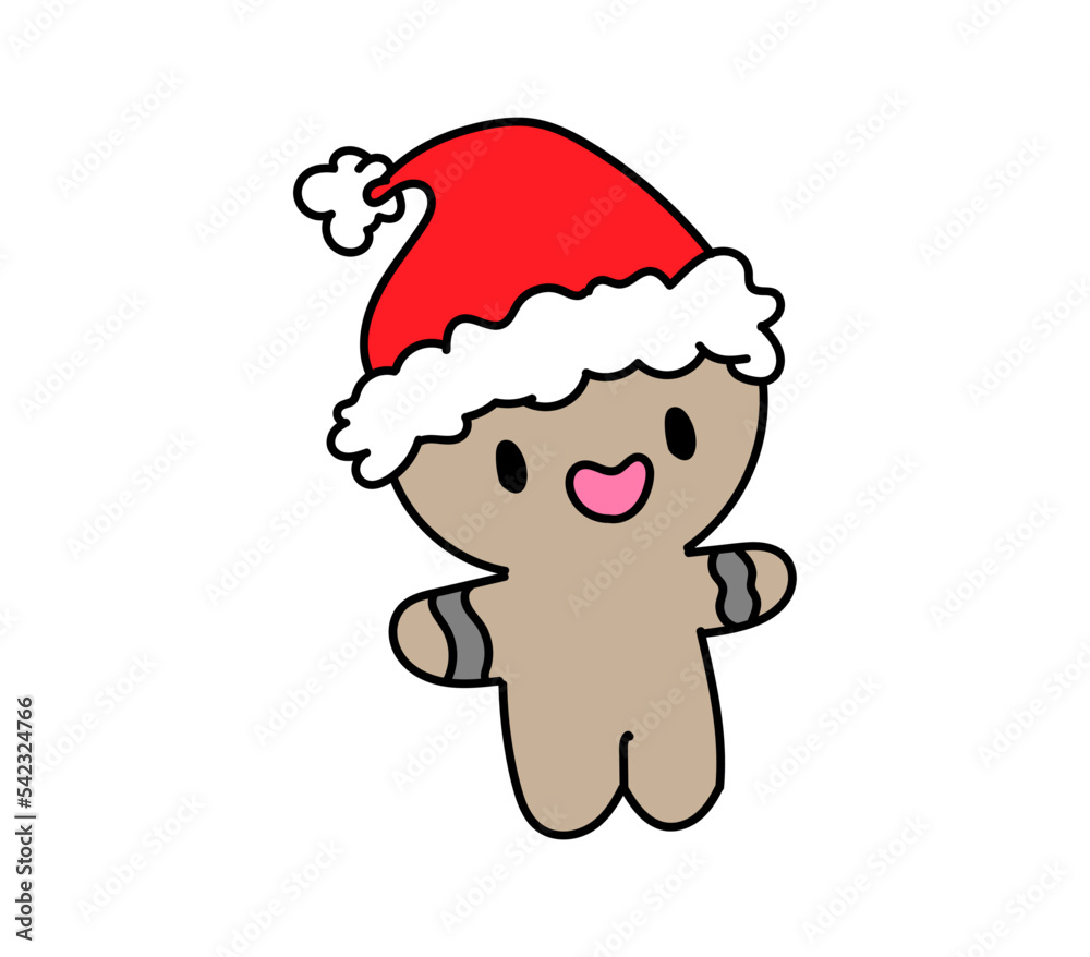 ginger bread icon illustration vector