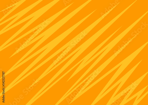 Simple yellow background with diagonal sharp and zigzag line pattern