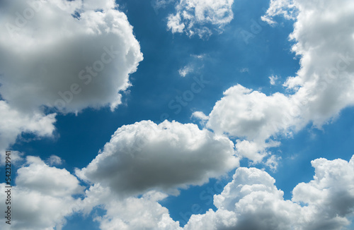 Sky background  blue sky with cloud