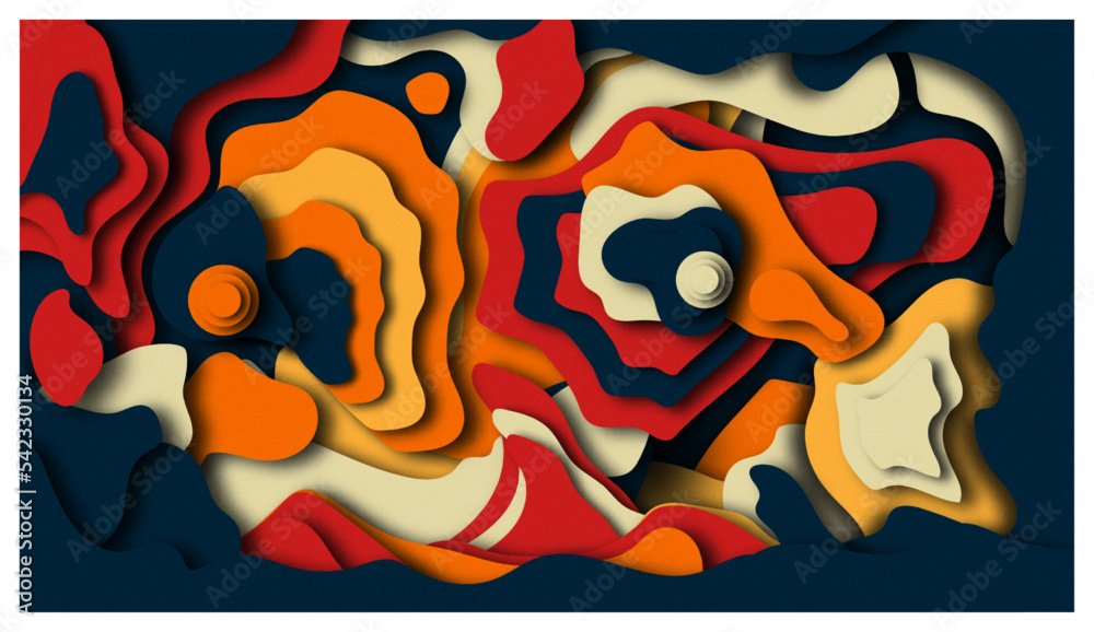 Cut Out Background Design Cut Out Background Design