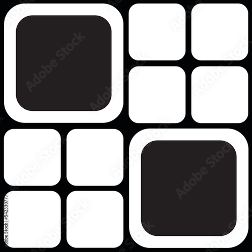 Geometric Abstract Repeatable Pattern Templates 