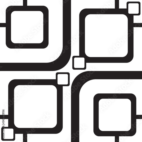 Geometric Abstract Repeatable Pattern Templates 