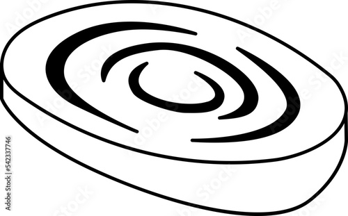 Lemon Grass Leaf Drawing Line Chop