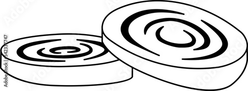 Lemon Grass Leaf Drawing Line Chop