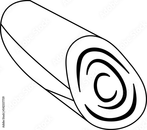 Lemon Grass Leaf Drawing Line Chop