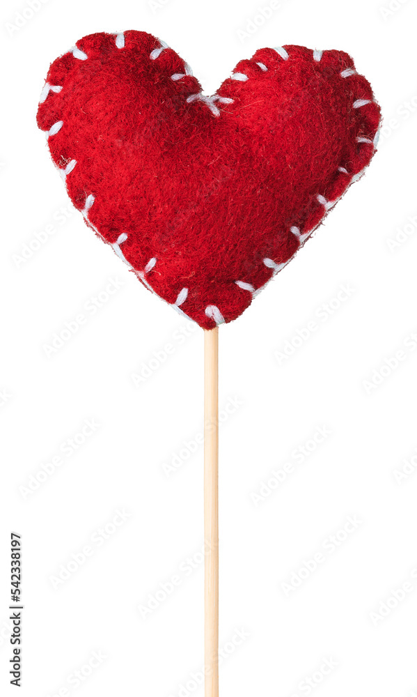 Close-up of red heart for Valentines Day background Close-up of red heart for Valentines Day background
