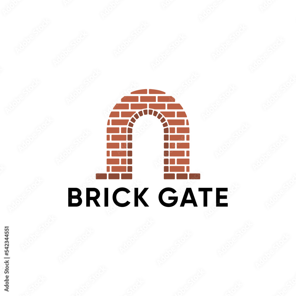 brick wall logo design brick wall logo design