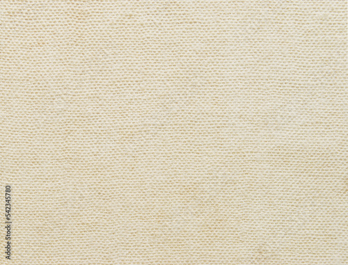 Beige canvas texture for background, old light brown linen texture as background 