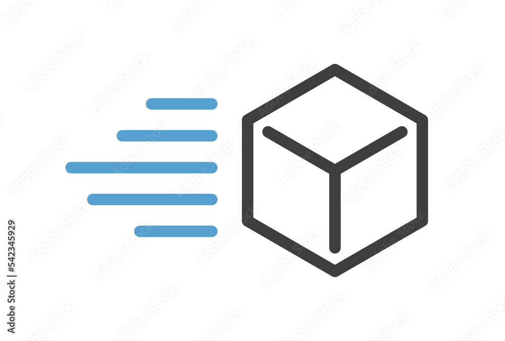 Delivery Box, Package Line Vector Icon Delivery Box, Package Line Vector Icon